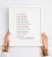 Affirmations Gift for Girls - Personalized