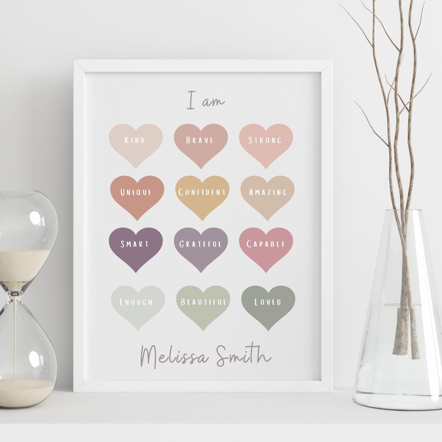 Heart Affirmations Gift - Personalized