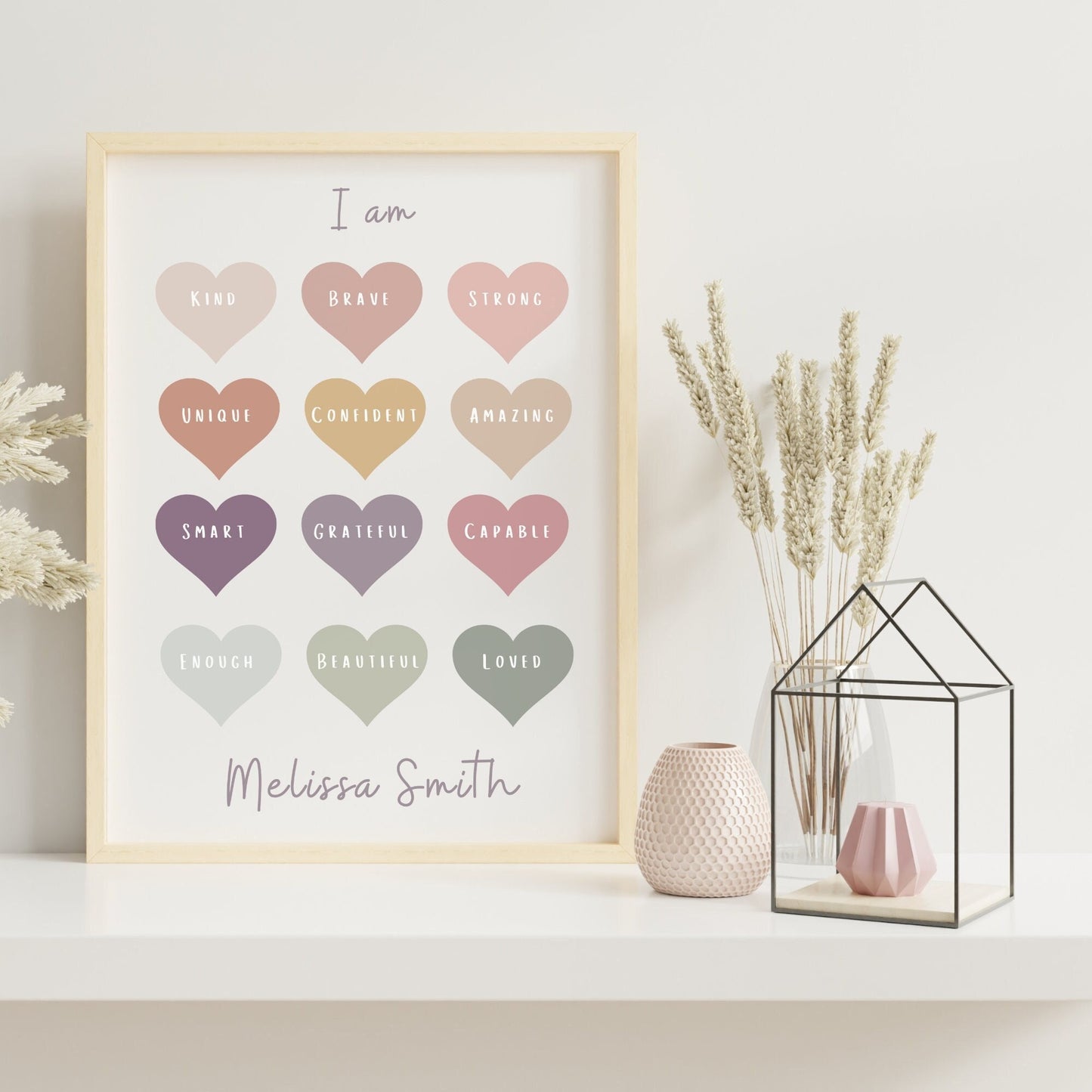 Heart Affirmations Gift - Personalized