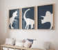 Dinosaur Decor Wall Art Set