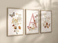 Wildflower Wall Art Set - Personalized